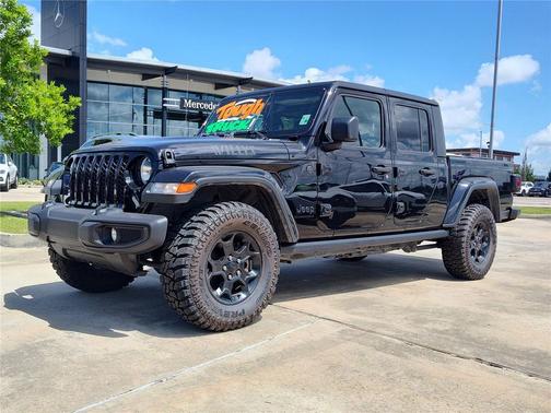 Black Clearcoat 2023 Jeep Gladiator Willys 4x4