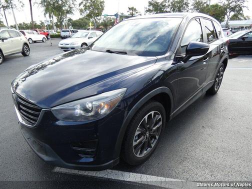 Deep Crystal Blue Mica 2016 Mazda CX-5 Grand Touring
