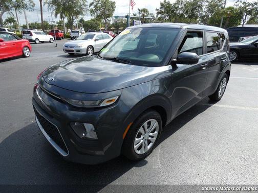 Gravity Grey 2020 Kia Soul LX