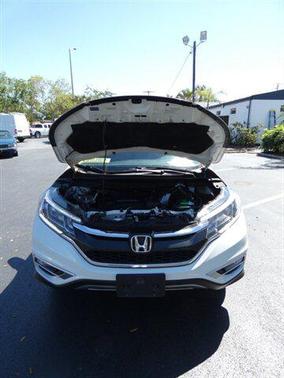 White Diamond Pearl 2015 Honda CR-V EX-L