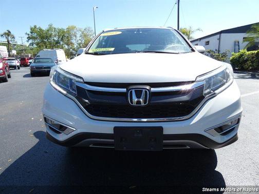 White Diamond Pearl 2015 Honda CR-V EX-L