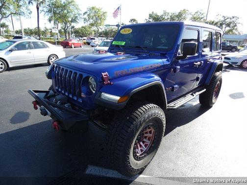 Ocean Blue Metallic Clearcoat 2019 Jeep Wrangler Unlimited Rubicon