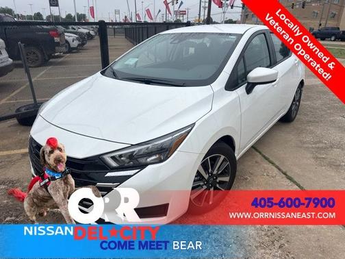Aspen White 2025 Nissan Versa 1.6 SV