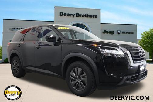 Super Black 2022 Nissan Pathfinder S 4WD