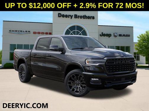 Diamond Black Crystal Pearlcoat 2026 RAM 1500 Limited