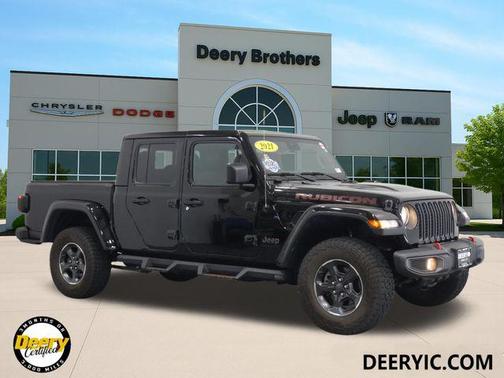 Black Clearcoat 2021 Jeep Gladiator Rubicon