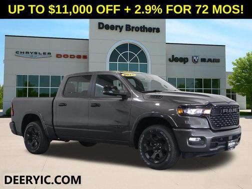Granite Crystal Metallic Clearcoat 2026 RAM 1500 Big Horn/Lone Star