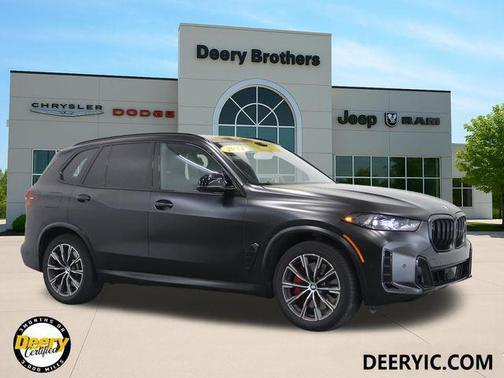Black 2024 BMW X5 M60i