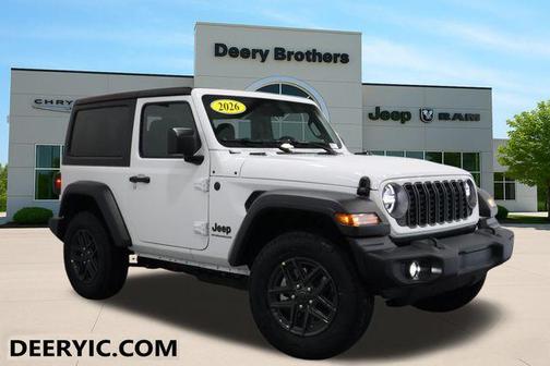 Bright White Clearcoat 2026 Jeep Wrangler Sport S