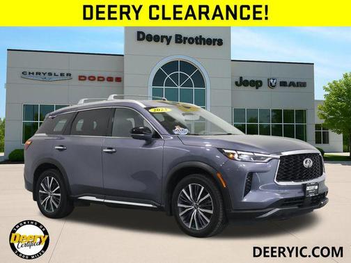 Moonbow Blue 2023 INFINITI QX60 SENSORY