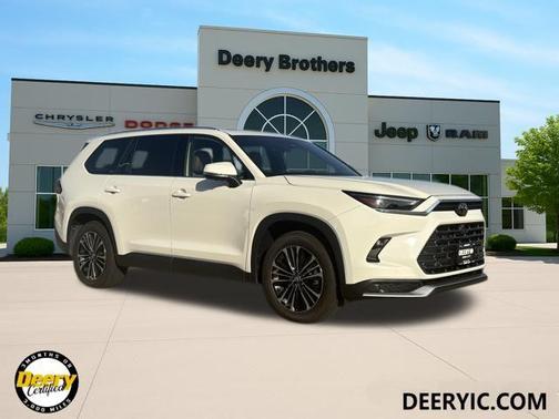 Cream 2024 Toyota Grand Highlander Hybrid Limited MAX