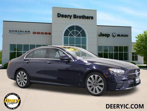Nautical Blue Metallic 2022 Mercedes-Benz E-Class 4MATIC