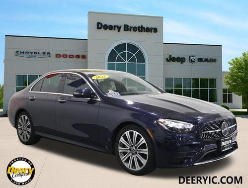 Nautical Blue Metallic 2022 Mercedes-Benz E-Class 4MATIC