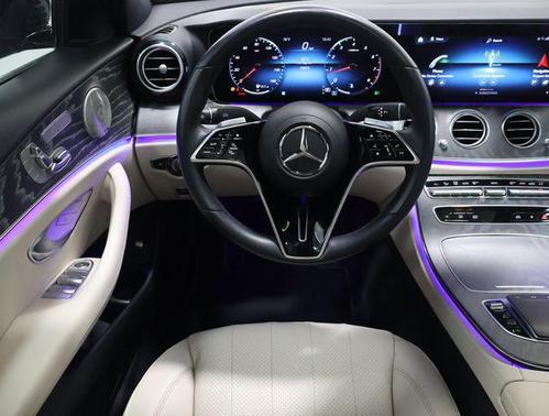 Nautical Blue Metallic 2022 Mercedes-Benz E-Class 4MATIC