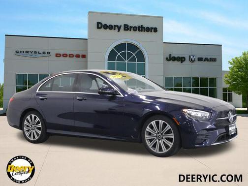 Nautical Blue Metallic 2022 Mercedes-Benz E-Class 4MATIC
