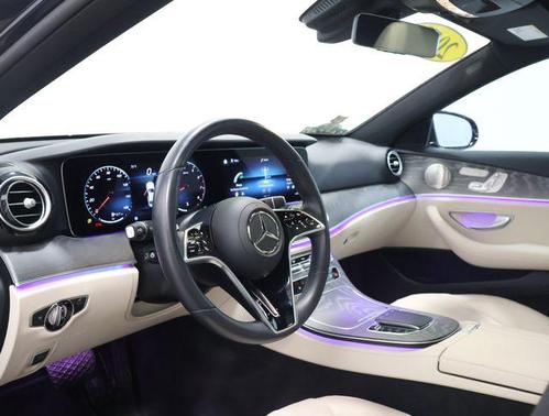 Nautical Blue Metallic 2022 Mercedes-Benz E-Class 4MATIC