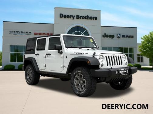 Bright White Clearcoat 2016 Jeep Wrangler Unlimited Rubicon