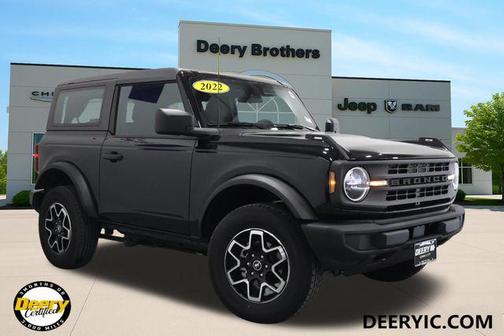 Shadow Black 2022 Ford Bronco Base