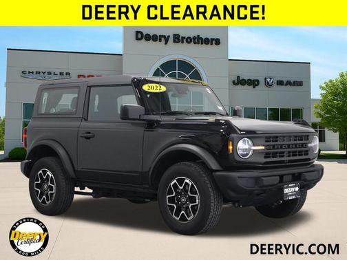 Shadow Black 2022 Ford Bronco Base