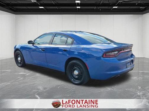 Blue 2020 Dodge Charger Police