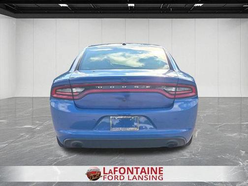 Blue 2020 Dodge Charger Police