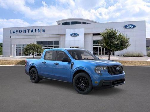 Blue 2026 Ford Maverick XLT