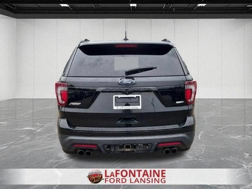 Shadow Black 2018 Ford Explorer sport