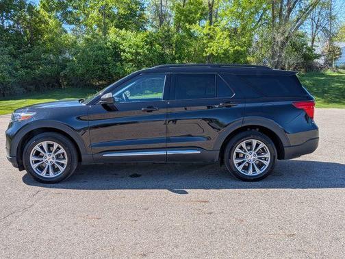Black Metallic 2023 Ford Explorer XLT