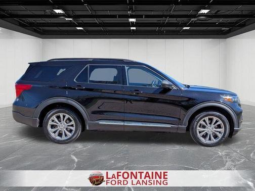 Black Metallic 2023 Ford Explorer XLT