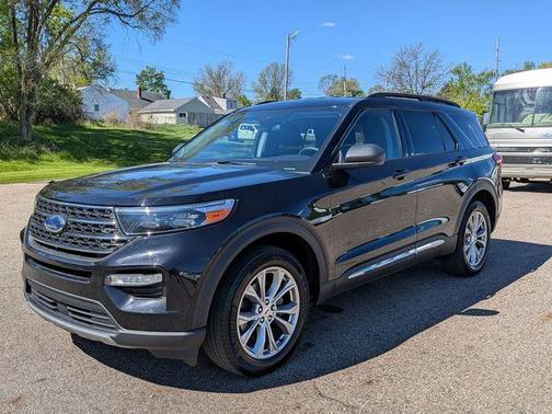 Black Metallic 2023 Ford Explorer XLT
