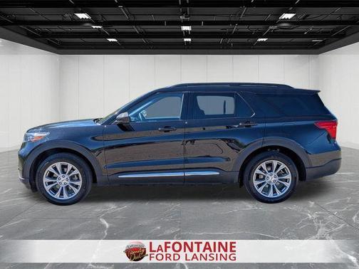 Black Metallic 2023 Ford Explorer XLT