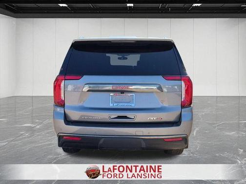 Steel Metallic 2021 GMC Yukon XL AT4