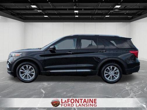 Agate Black Metallic 2023 Ford Explorer Limited