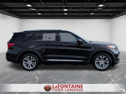 Agate Black Metallic 2023 Ford Explorer Limited