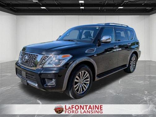 Super Black 2018 Nissan Armada Platinum
