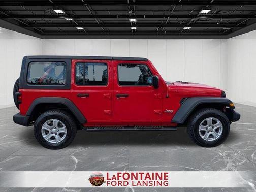Firecracker Red Clearcoat 2018 Jeep Wrangler Unlimited Sport