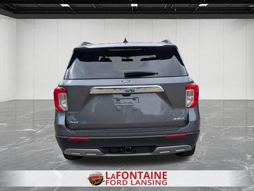 Gray Metallic 2023 Ford Explorer XLT