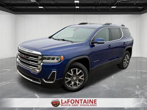 Blue Metallic 2023 GMC Acadia SLE