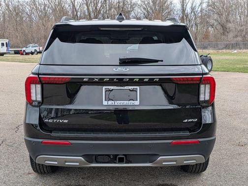 Black Metallic 2026 Ford Explorer Active