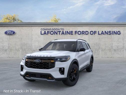 White Metallic 2026 Ford Explorer Tremor