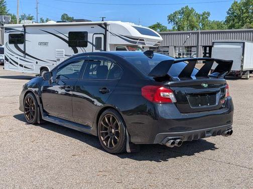 Crystal Black Silica 2018 Subaru WRX STI Limited w/ Wing