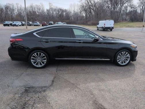 Caspian Black 2017 Genesis G80 3.8