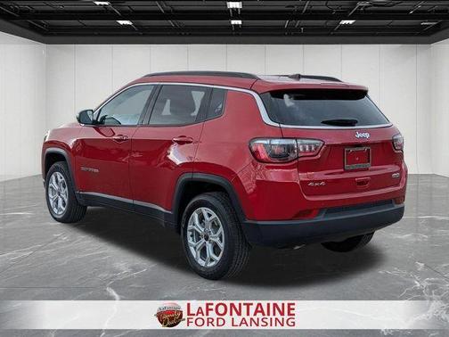 Red 2025 Jeep Compass Latitude