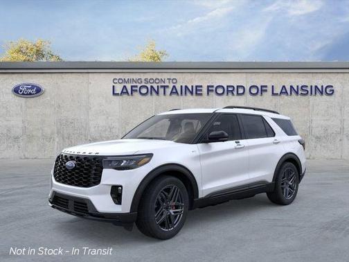 White Metallic 2026 Ford Explorer ST-Line