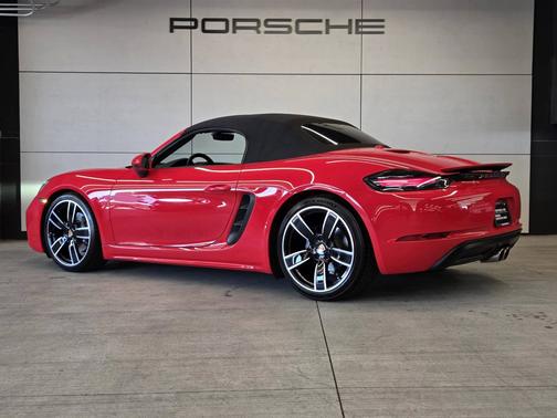 Guards Red 2025 Porsche 718 Boxster