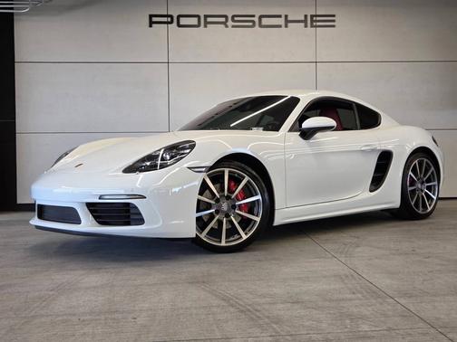 White 2022 Porsche 718 Cayman