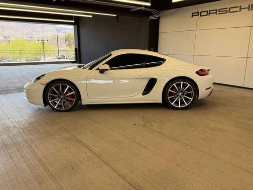White 2022 Porsche 718 Cayman