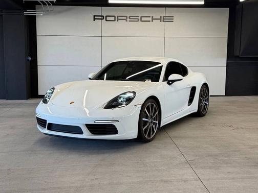 White 2022 Porsche 718 Cayman