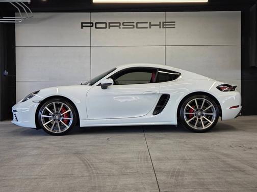 White 2022 Porsche 718 Cayman