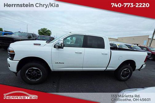 Bright White Clearcoat 2026 RAM 2500 Laramie Crew Cab 4x4 6'4' Box